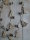Hänger Glöckchen silber - farben Weihnachten Weihnachtsbaum Holz Girlande 140 cm