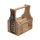 Flaschenkiste Holz Holzkiste Flaschenträger Shabby Flaschenbox Vintage Retro