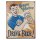 Clayre & Eef Blechschild Textschild Vintage Retro SAVE WATER DRINK BEER 30 x 40