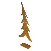 Weihnachtsbaum Baum Metall rost Tannenbaum Landhausstil 47 cm Shabby