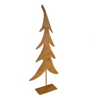 Weihnachtsbaum Baum Metall rost Tannenbaum Landhausstil 47 cm Shabby