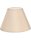 Clayre & Eef klassischer Lampenschirm helllbraun beige 19 x 12 für Stehlampe E27