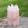 Tafelkerzen Stabkerzen Kerzen rosa 7 Kerzen Höhe 11 cm Vintage Weihnachten