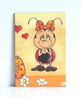Holzkarte Karte Handarbeit Postkarte Holz Holzpostkarte Grußkarte Geburtstag